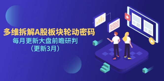 （14213期）多维拆解A股板块轮动密码，每月更新大盘前瞻研判（更新3月）-新视界